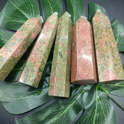 China China high quality hot-selling natural crystal stone point of healing unkite for sale for sale