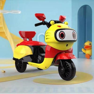 China Ride On Toy Wholesale Children's Cute Electric Motorcycle With Music And Colorful Lights/Children's Electric Tricycle Car Ride On Car for sale