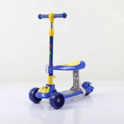 China Cheap Price Kids Ride On Scooter 3 in 1 Folding Plastic Kids Scooter Kids Scooter for sale