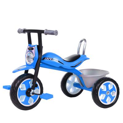 China Ride On Toy Children's Tricycle 2-6 Years Old With Music Lights Body Anti-rollover Non-slip Bike Enlarged High-carbon Steel Frame for sale