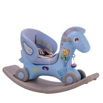 China Hot Selling First Education Toy Safe And Stylish Shake Car Multifunctional Toddler Walker Ride On Animals Play Rocking Horse for sale