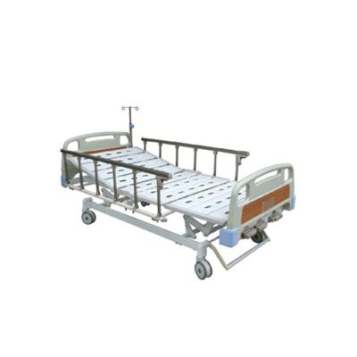 China Medical Three Crank Manual Hospital Bed Hospital Bed for sale