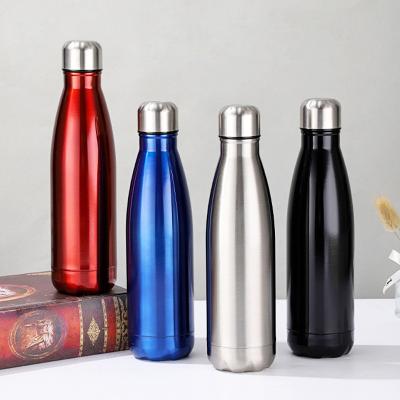 China Stocked Bpa-free Leak-proof Double Wall Vacuum Insulated Water Bottles Personalized Stainless Steel Tumbler for sale