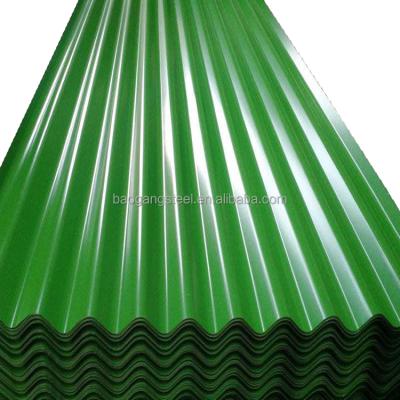 China Making Pipes ISO 0.13mm 750mm Thick Width White ppgi roofing sheet for sale