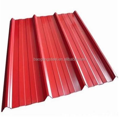 China Construction JIS CGCC Color Coated Galvanized Corrugated Roof Sheet for sale