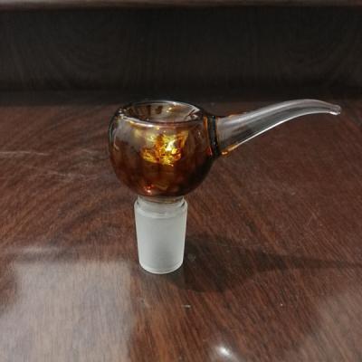 China Male Smoking Accessories 420 CBD Thick Color Glass Bowl Eco-friendly Smoking Bowl Wholesale for sale