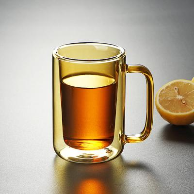 China Viable Handmade Cold Color Beer Changing Glass Mug for sale