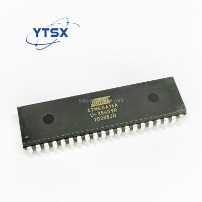 China 8 bit microcontrollers - MCU ATMEGA16A-PU DIP40 IC 8 bit microcontroller MCU new and original ATMEGA16 ATMEGA16A-PU for sale