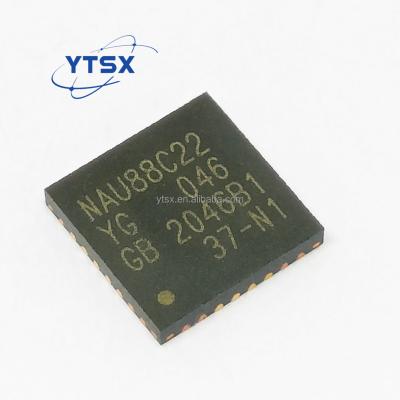 China Audio NAU88C22YG QFN-32-EP (5x5) 24 bit stereo audio codec with speaker driver IC New and original NAU88C22YG for sale