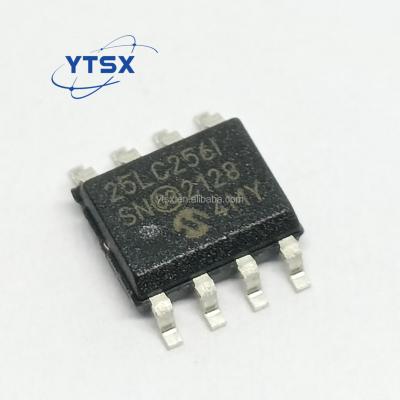 China New Original EEPROM 25LC256T-I/SN SOIC-8 Memory IC Chips 25LC256 25LC256T-I/SN for sale