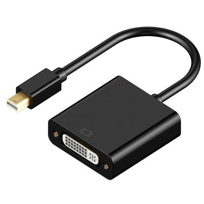 China Mini DVI cable adapter converter displayport male speaker DP to mini to dvi female 24+1 support 24+5 1080P for sale