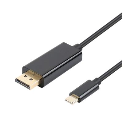 China Plug and Play USB 3.1 Type C DisplayPort Converter Adapter Cable 4K 60Hz to DP Cable for sale