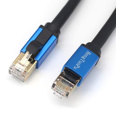 China Free Shipping Computer to USA CAT8 Ethernet Cable SFTP Shielded 26AWG 4Pairs 40Gbps Bandwidth 2000Mhz for sale