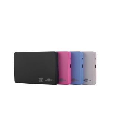 China Wholesale Cheap Price USB 2.0 Plastic Enclosure Hdd Hard Disk Drive HDD ToolFree 2.5 Inch Hard Drive External Enclosure SSD for sale