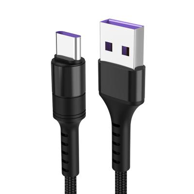 China Magnetic USB C Cable 5A Super Fast Charging Nylon Braided Fast Charging Nylon Braided Speed ​​Cable USB Data Cable For Phone for sale