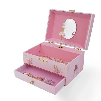 China Handmade Ballerina Hot Selling Customized Musical Paper Box for sale