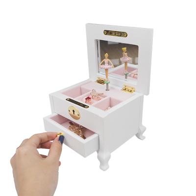 China Kids Toys MUSIC TOY Hottest Style Kid's Birthday Toy Ballerina Girls Gift Set Princess Jewelry Music Box for sale