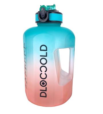 China Bpa industrial water bottle large capacity plastic water bottles straw customized water bottles for sale