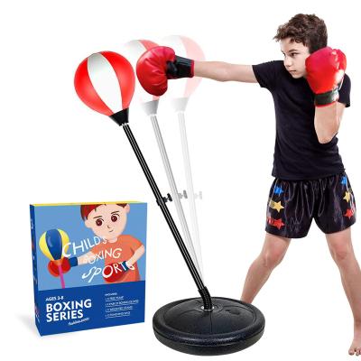 China Sport sets Sports Toy Boxing Stand Punching Ball kids Boxing Set  Sport  toys for sale