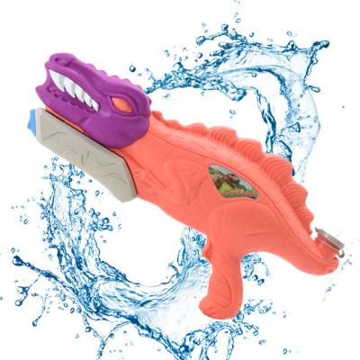 China Safety New Arrival Summer toy dinosaur water gun kids outdoor play set big capacity water gun toy for kids for sale