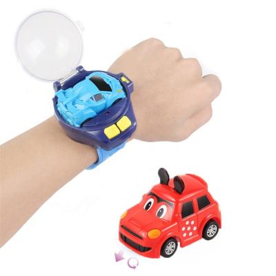 China Auto Return Wholesale RC Mini Car Pocket Racer watch remote control car Gravity Sensor Watch toys car toys for kids with remote control for sale