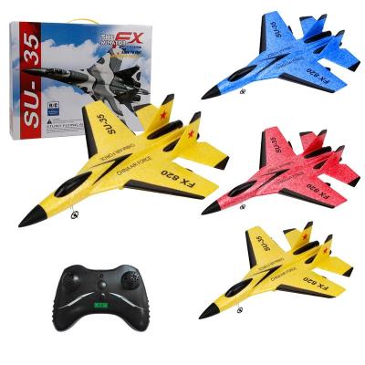 China App-Controlled 2.4G Easy Radio Controller Air Fighter Glider Model Jet Rc Remote Control Su 35 Epp Foam Airplane Aircraft Flying Plane Toy for sale