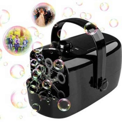 China Bubble Blowing Function Wedding bubble make outdoor games soap bubble blower automatic bubble machine toys for kids Christmas toys for sale