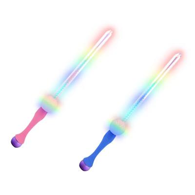 China Outdoor Play Hot Sale Kids Outdoor Toys  Bubble Blower Toys Flashing Electric Glowing Light up Sword  11Light  Princess Wand for sale