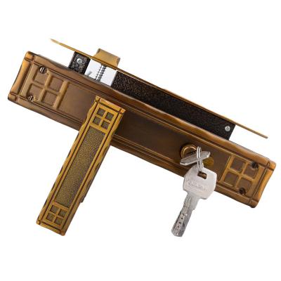 China Good Quality Traditional Flat Door Handle Covers Door Handle Manufacturer for sale