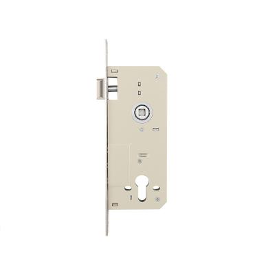 China Meggo good quality color point door lock iron white door three deadbolt multi body for sale