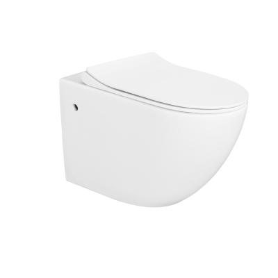 China Ceramic Double-Flow Wall-Hung Toilet Bowl With Bidet Wholesale High Quality Wash Down Water Dual 3/4.5L Flush Wall Mounted Saving Modern for sale