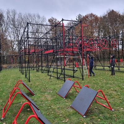 China New ALLOY Style ROC Obstacle Course for Ninja Warrior Training Race for sale