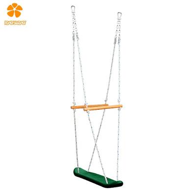 China Durable Green Black Skateboard Swing Standing Swing For Outdoor Swing Set for sale