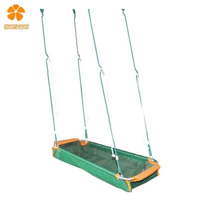 China Durable Comfortable Outdoor Children's Swing Folding Big Pirate Double Swing Bed with PE Rope for Home Playground for sale