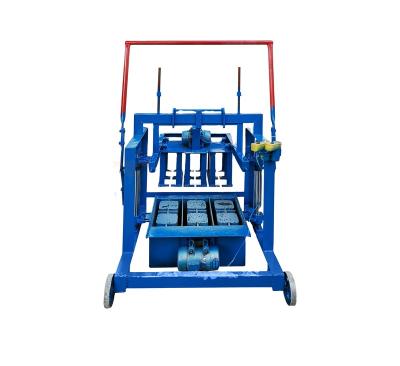 China Manual Compressed Earth Block Machine Cement Interlock Brick Machine en venta