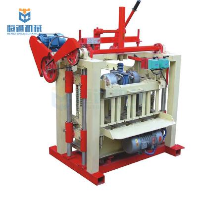 China Plastic waste brick making machine small hydraulic brick machine small block making machine for sale