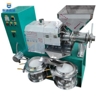 China Castor Sunflower Prickly Pear Seeds Oil Extraction Press Machine for sale