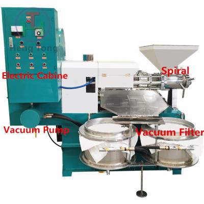 China Ground Nut Seed Oil Press Machine Hot Groundnut Automatic 220V/380V Voltage Te koop