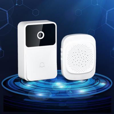 China Doorbell Ponrio Novelty Mini Wifi Camera Doorbells App Remote Control Security Obvious Doorbell for sale