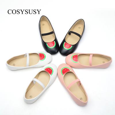 China Wholesale Round Girl Dress Princess Kids Party Factory Shoes Flat Shoes Children Girl for sale