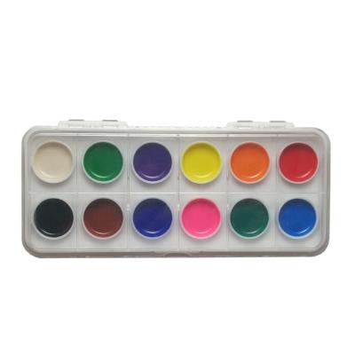 China Small Portable Non-Toxic Children's Watercolor Paint Set for sale