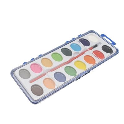 China Non-Toxic School Supplies Washable Watercolors Paint Box For Classroom for sale