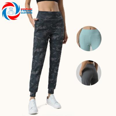 China New Ladies Autumn And Winter Waist Trainer Yoga Leggings Ninth Breathable Tights Pants Gym Gaiters For Women for sale