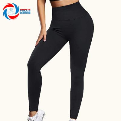 China Breathable High Quality Feminine Tummy Control Elasticity Yoga Panties Women Butt High Lift Waist Seamless Leggings for sale