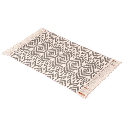 China Newest Factory Washable Custom Color Rug Bedroom Cheap Floral Printing Washable Area Rug for sale