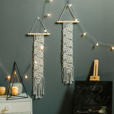 China China Eco-friendly Factory Decoration Cotton Tassel Tassel Eco-friendly Home Tapestry for sale