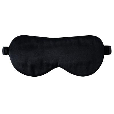 China Anti-puffiness China factory customized logo wholesale super soft silk sleep eye mask sleep eyemask for sale