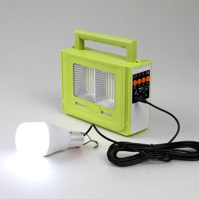 China 6500K Generator LED Display Power Station Solar Panel BT Portable Audio Headlamp Portable Function Portable Audio Headlamp Camping Flashing Power Station for sale