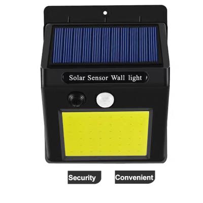 China High Illumination 3 Modes Security Wireless IP65 Solar Lights Waterproof Outdoor Solar Sensor Motion Wall Light for sale