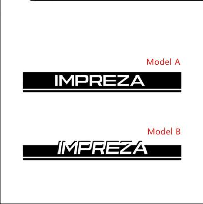 China Individuality Apply To Subaru Impreza Hood Sticker And Car Scratch Sticker for sale